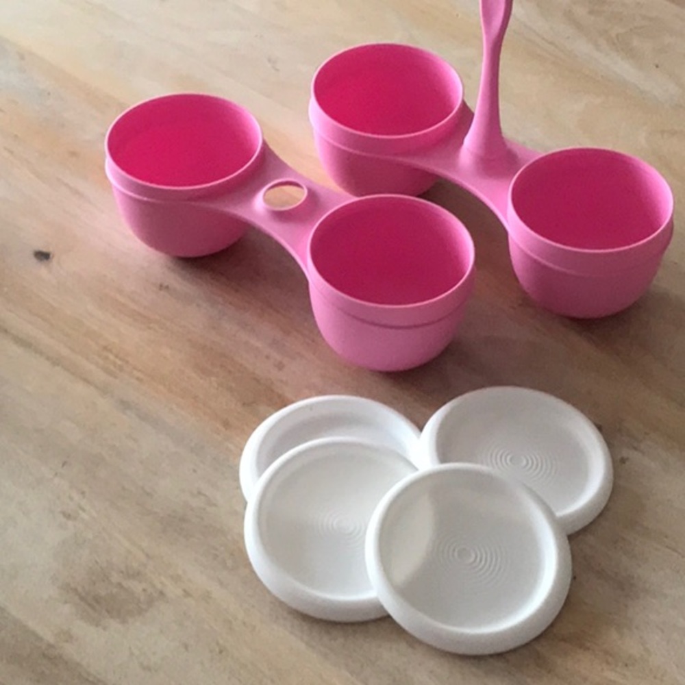 Tupperware Blossom Condiment Set - Picture 4 of 6